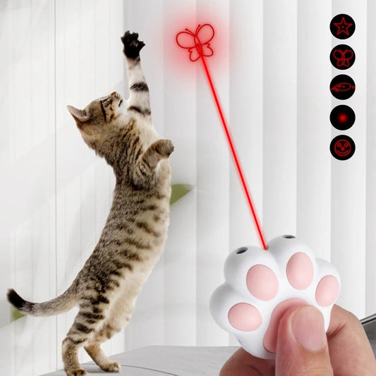Interactive Cat Toys Laser Pointer PawesometecHUB 